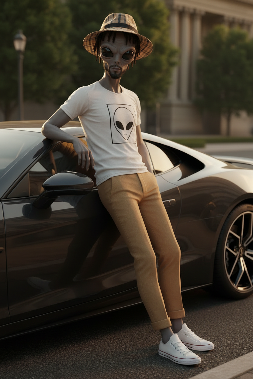 Meet Dapper D: The Coolest Alien in the Universe