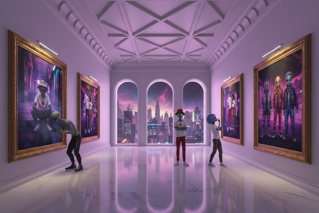 The ET Universe Wall Art Drop Has Landed. And The Crew Felt It First.
