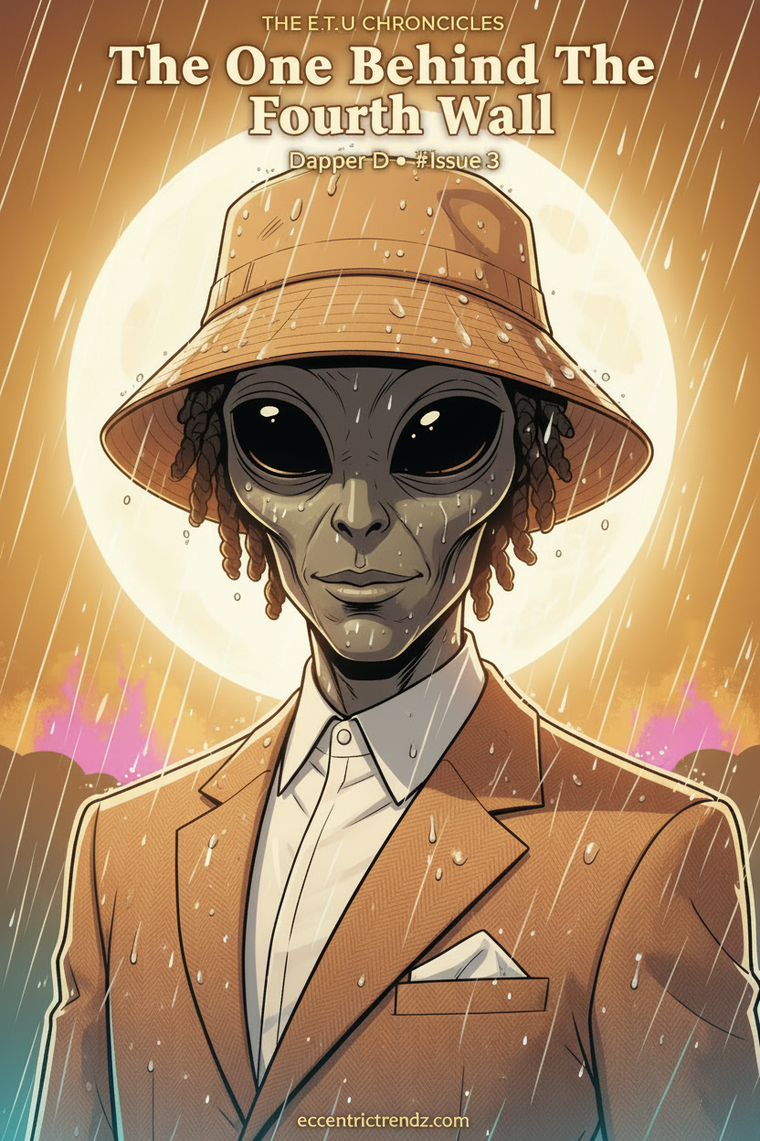 THE ONE BEHIND THE FOURTH WALL - DAPPER D #ISSUE 3