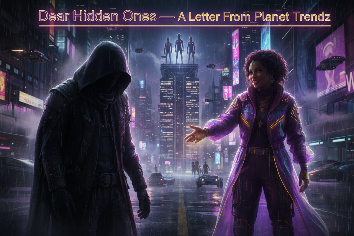 Dear Hidden Ones — A Letter From Planet Trendz | The ET Files | ECCENTRIC TRENDZ