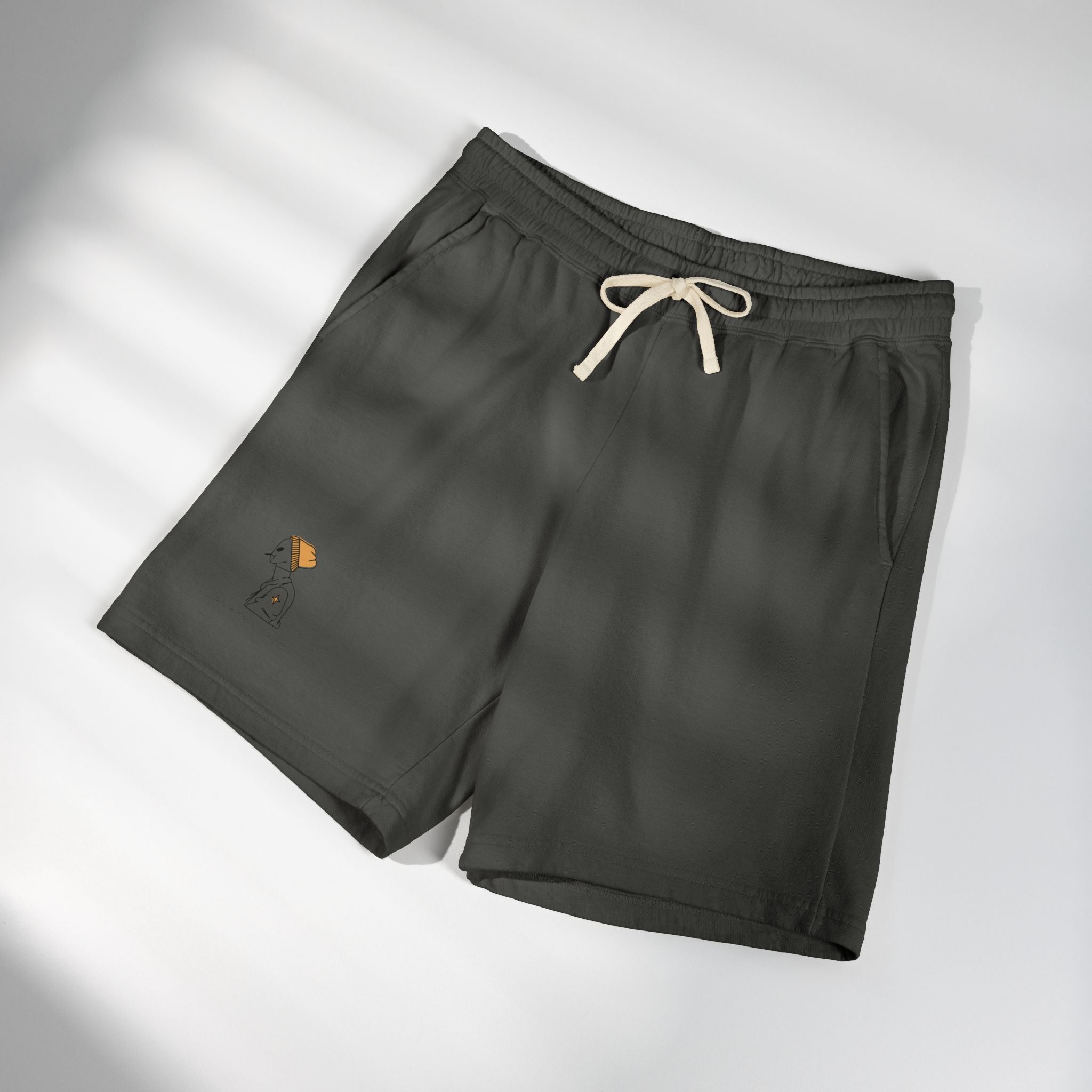 Eccentric Trendz Stylish Comfy Vibrant Smoking Alien Fleece Shorts