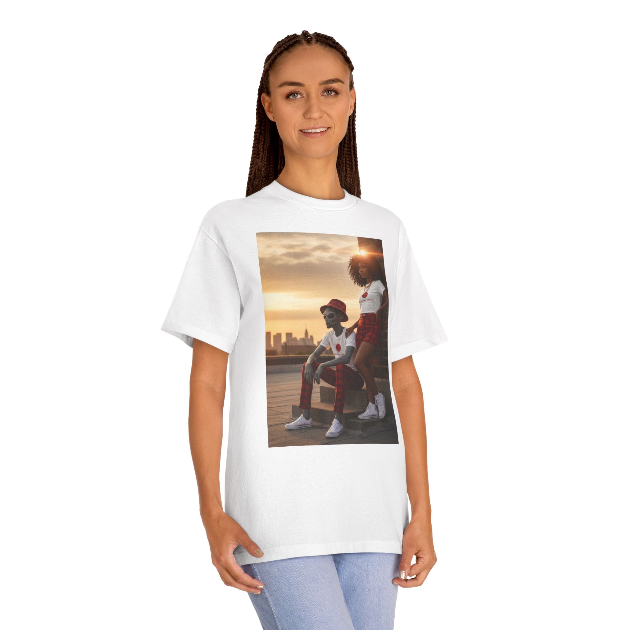 Eccentric Trendz Nova's Love Minimal Graphic Tee