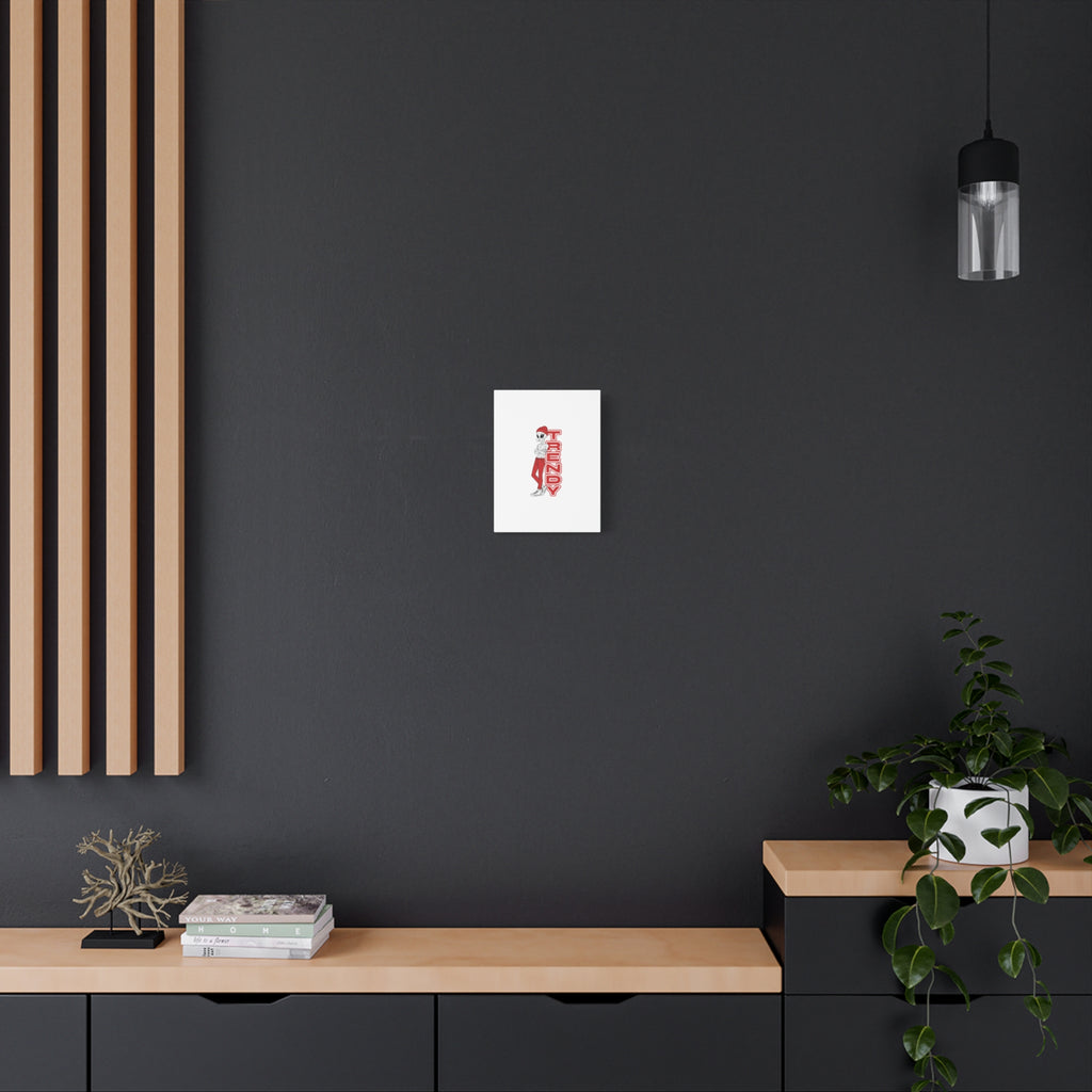 Eccentric Trendz Red Trendy Minimal Wall Art