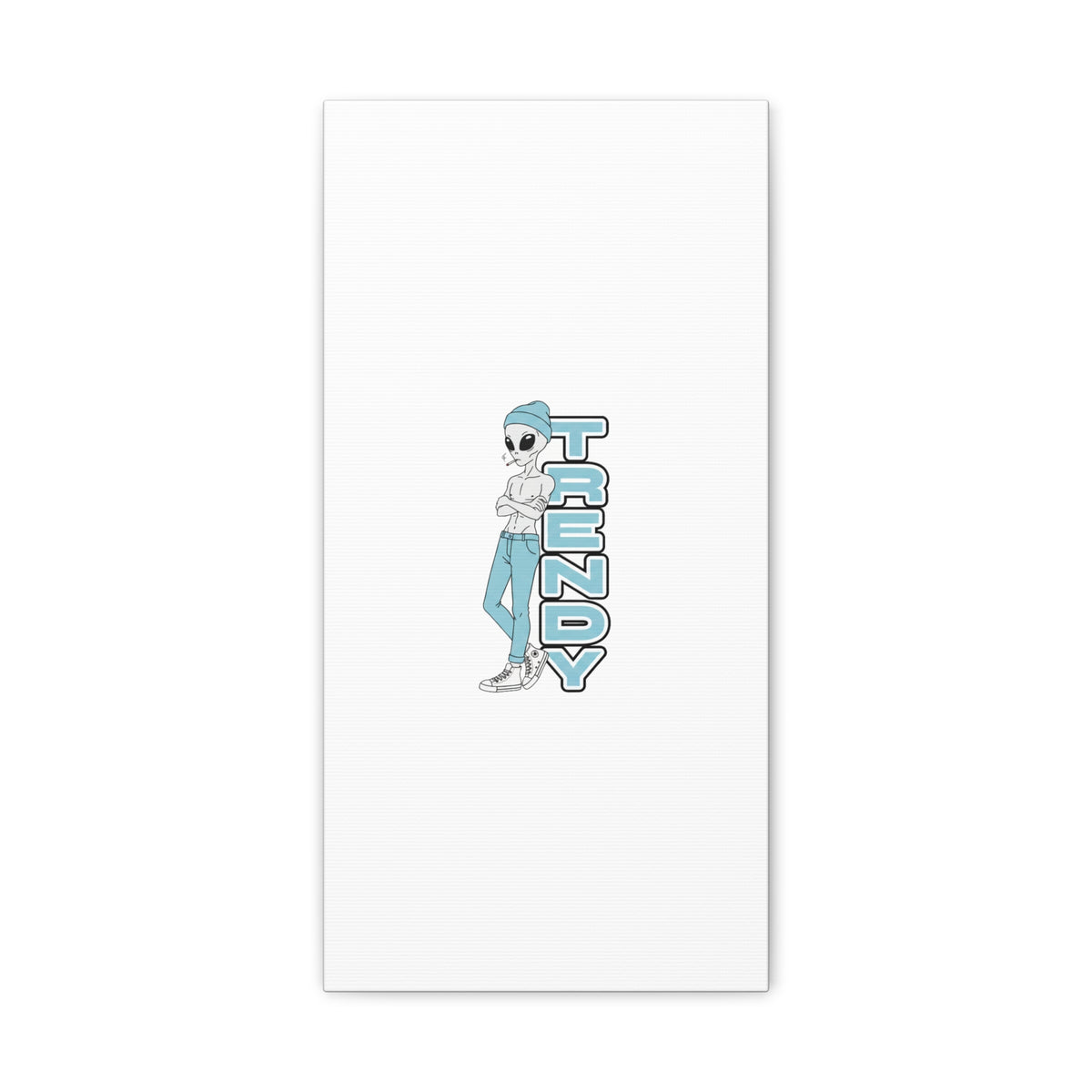 Eccentric Trendz Light-Blue Trendy Minimal Wall Art