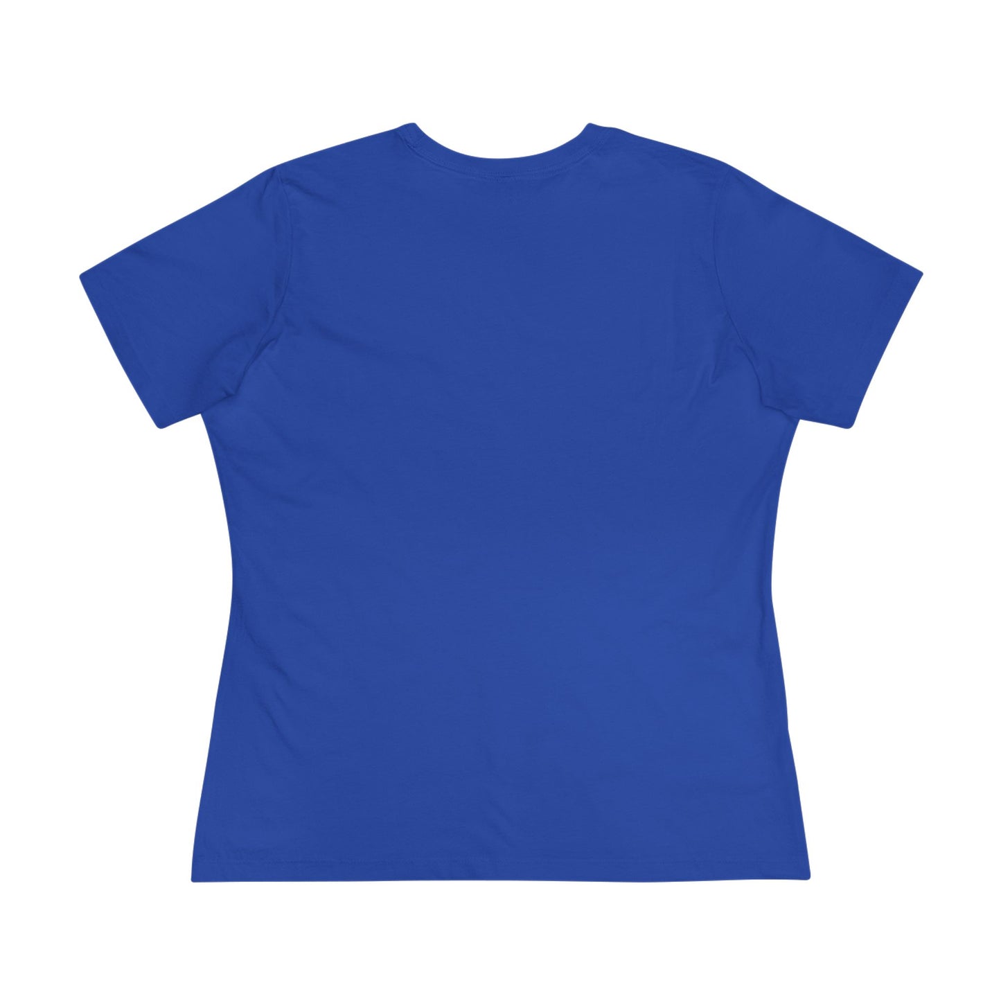Eccentric Trendz Ladies' V-Neck Minimal Yellow Ghost Graphic Tee