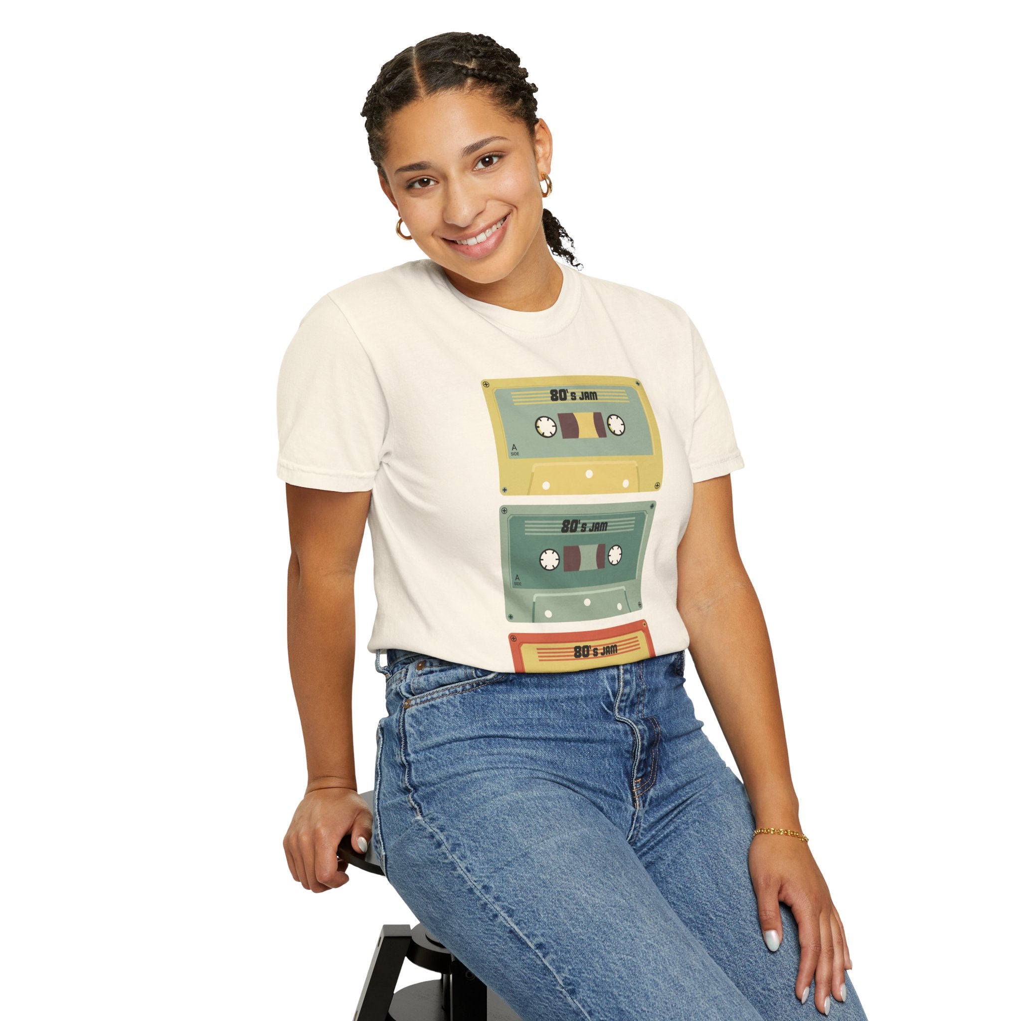 Eccentric Trendz Retro Cassette Tape T-Shirt — Vintage 80s Music Graphic Tee