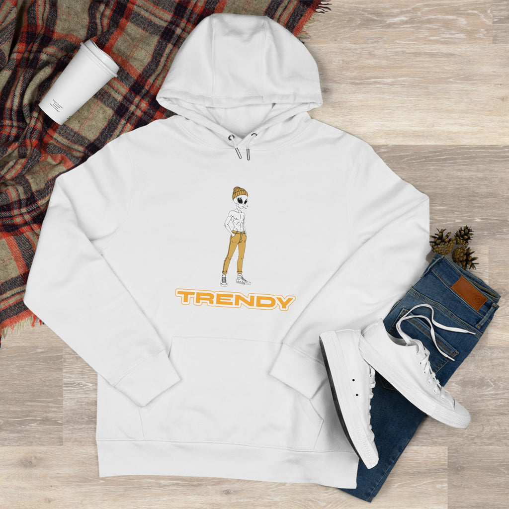 Eccentric Trendz Vibrant Minimalist Trendy the Alien Hoodie