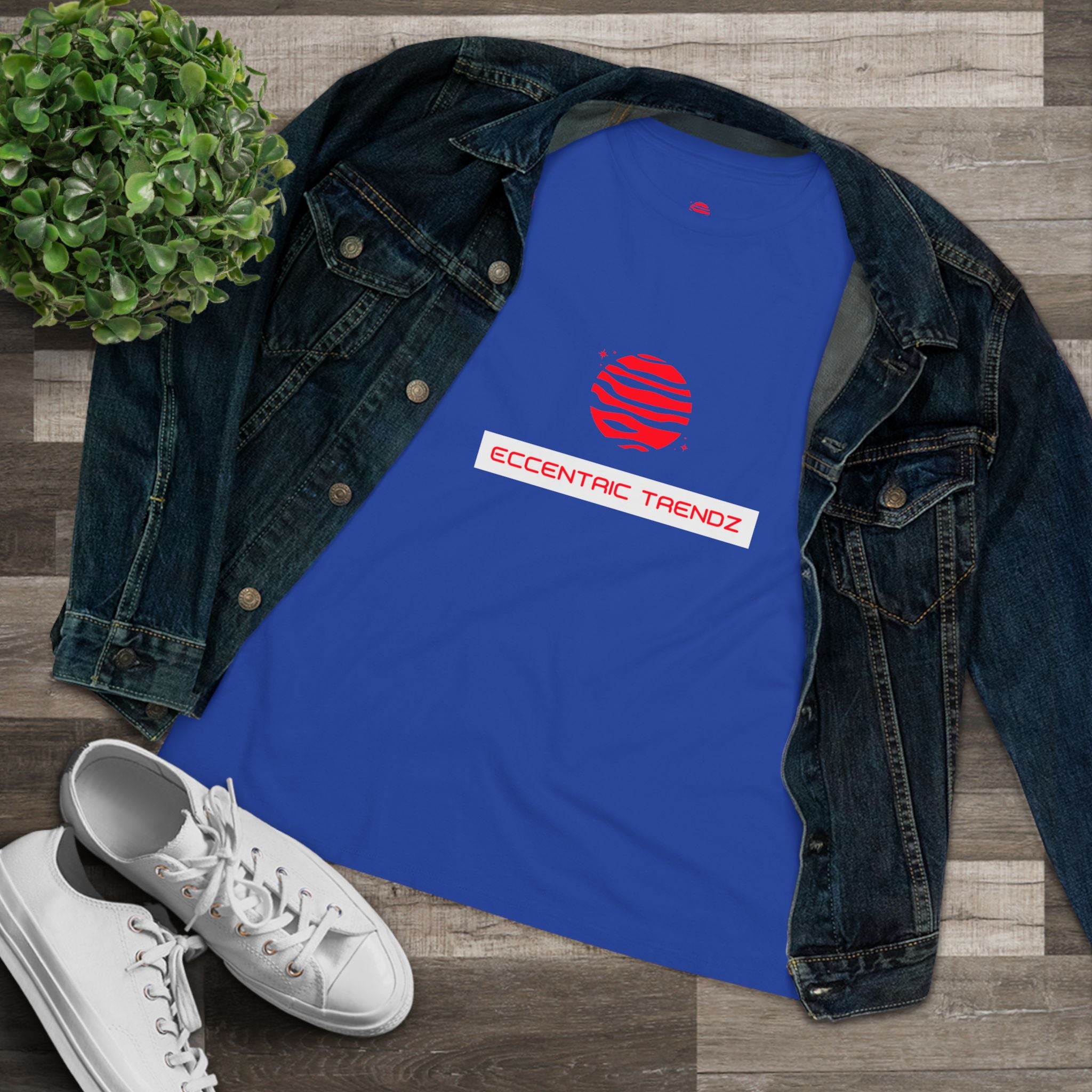 Eccentric Trendz Ladies' Minimal Graphic Tee