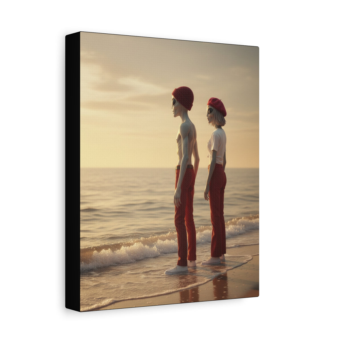 Trendy & Chic at the Water's Edge - ECCENTRIC TRENDZ - Canvas Wall Art