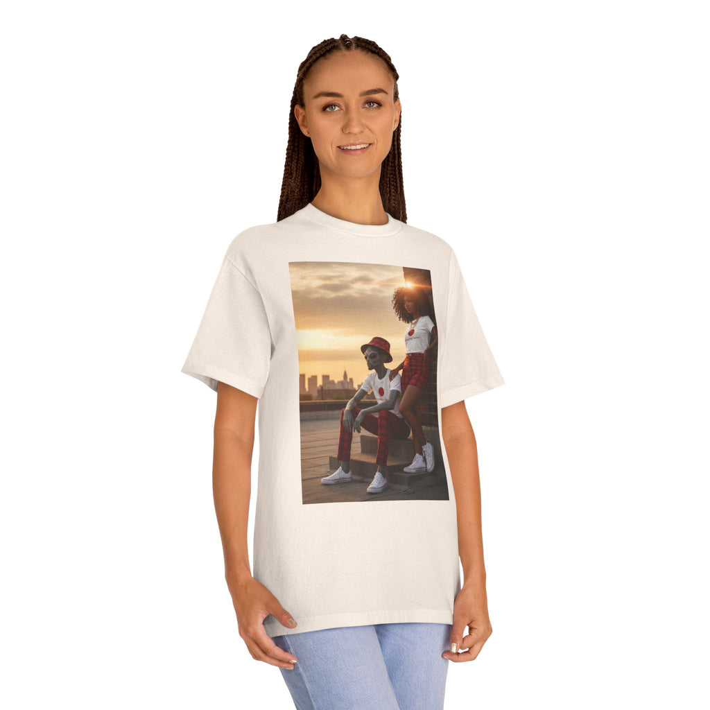 Eccentric Trendz Nova's Love Minimal Graphic Tee