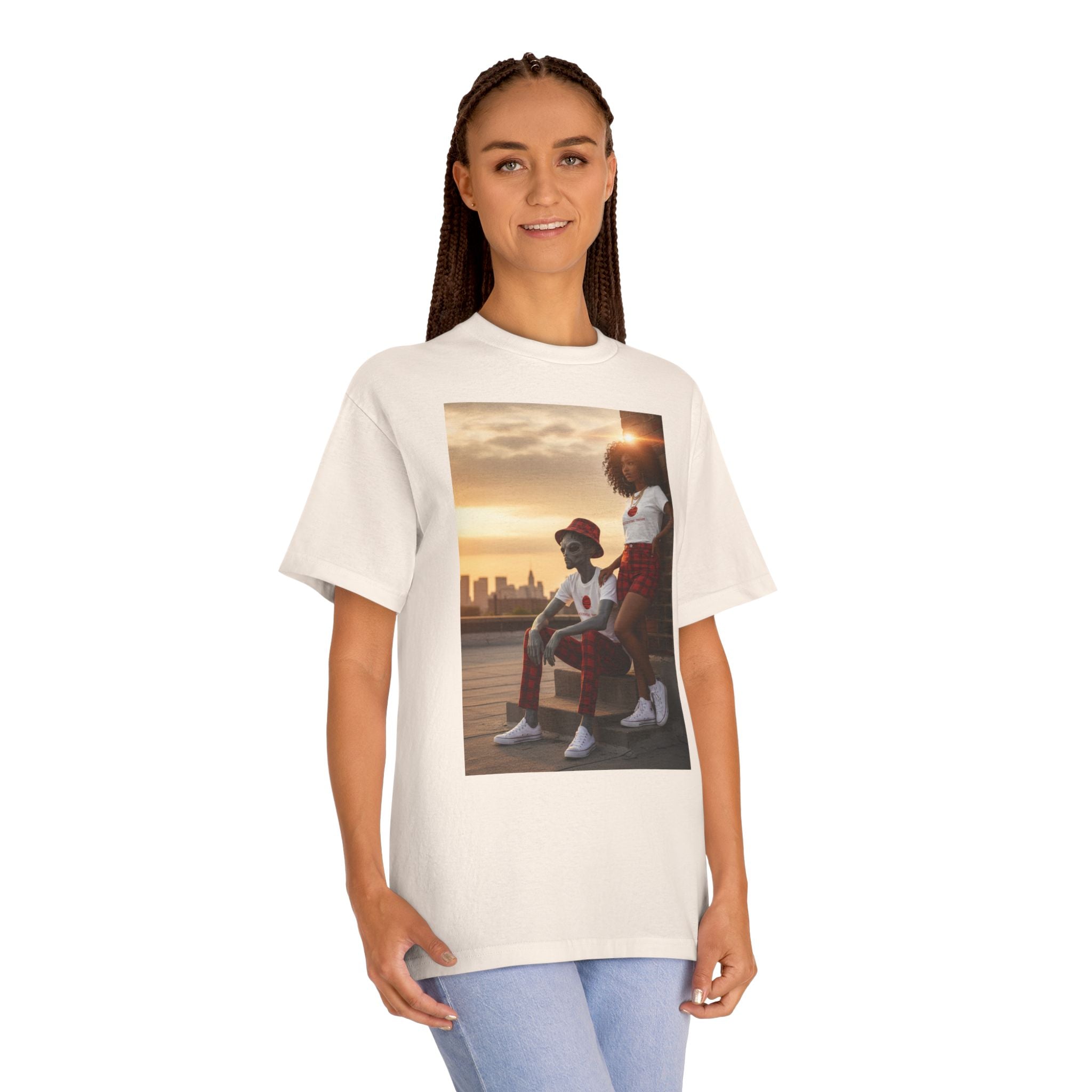 Eccentric Trendz Nova's Love Minimal Graphic Tee