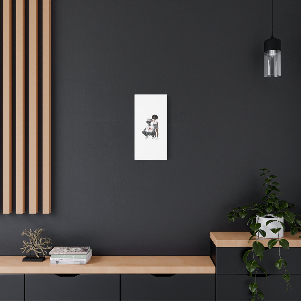 Eccentric Trendz Modern Minimalistic Dapper D & Nova Wall Art