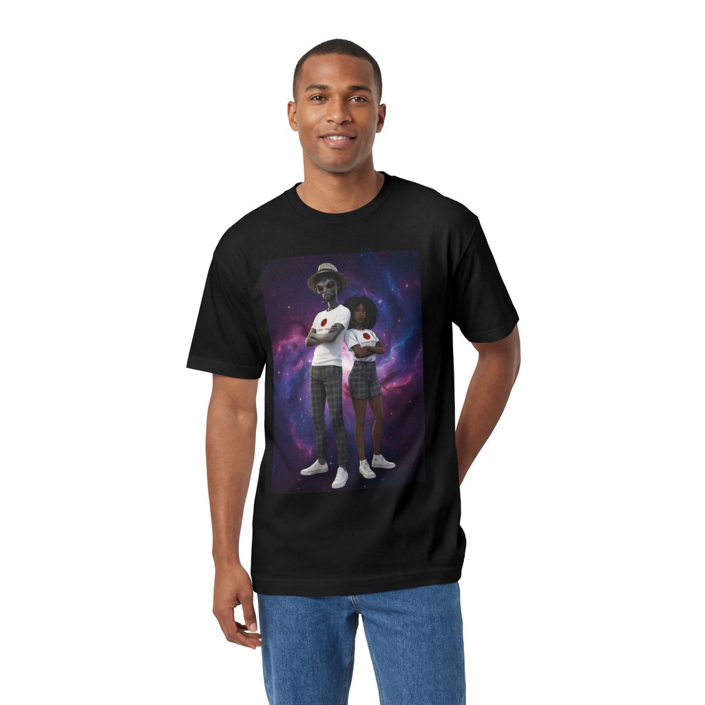 Eccentric Trendz dapper d & nova Minimal Graphic Tee