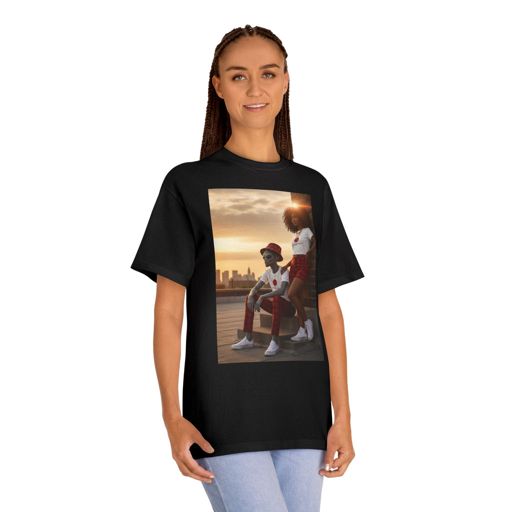 Eccentric Trendz Nova's Love Minimal Graphic Tee