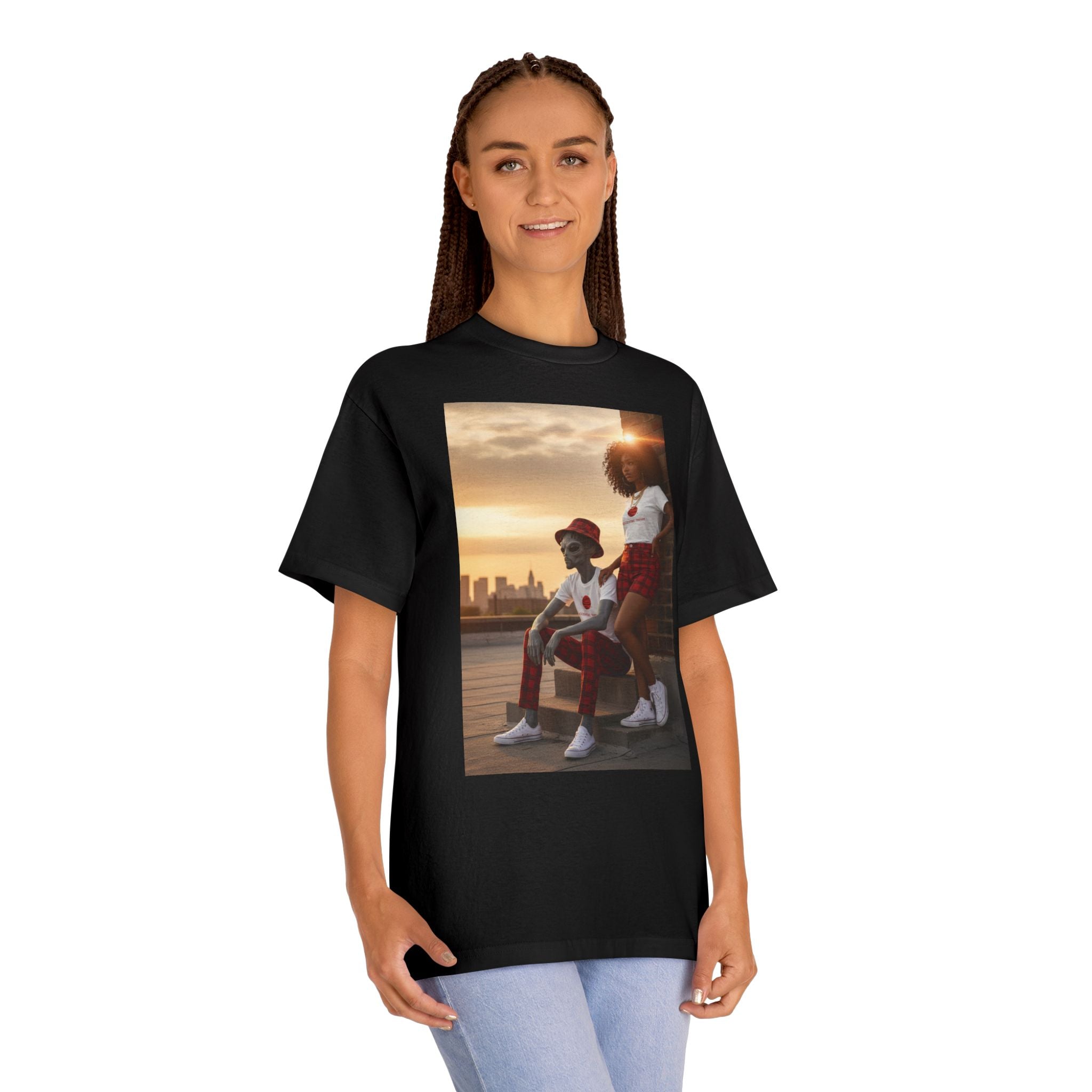 Eccentric Trendz Nova's Love Minimal Graphic Tee
