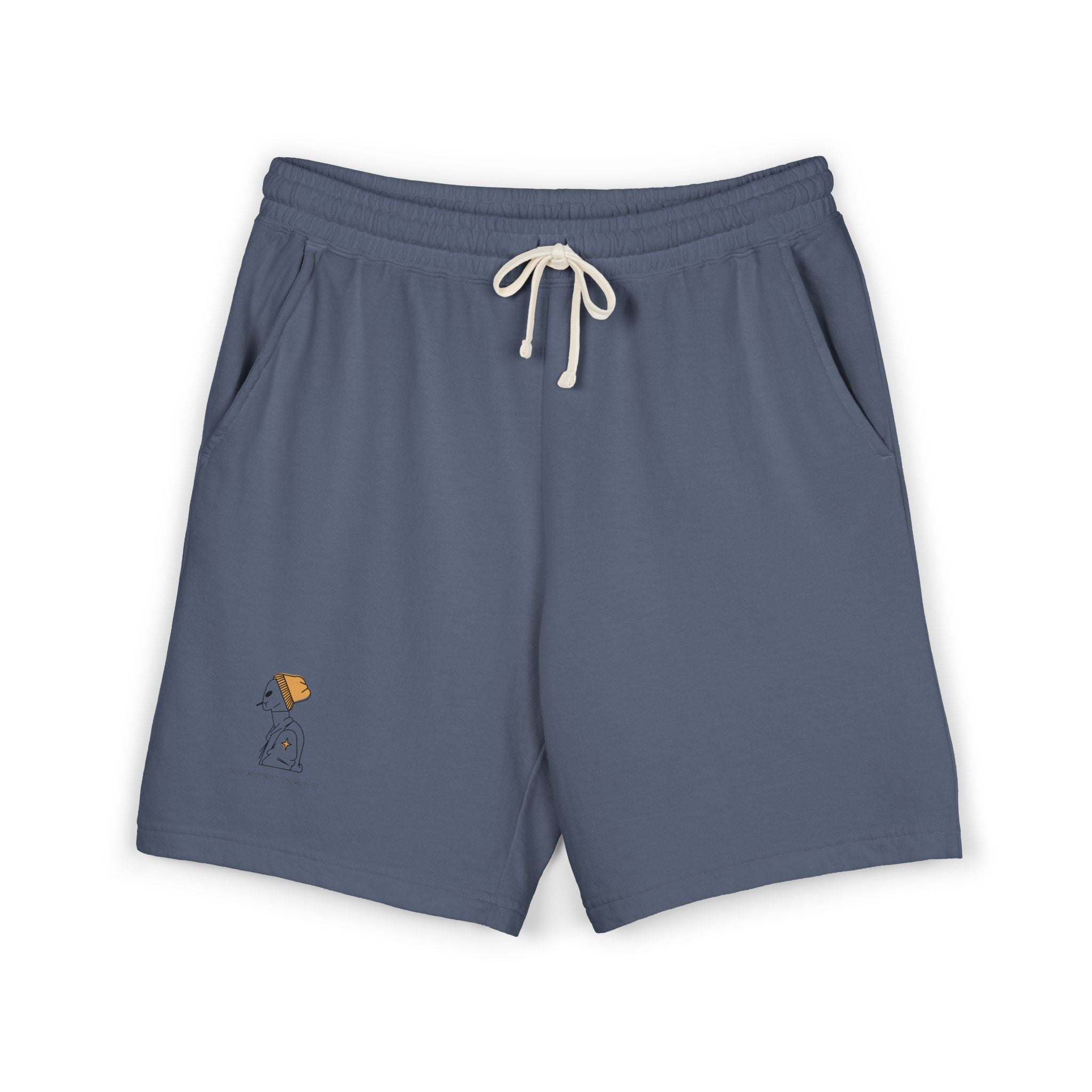 Eccentric Trendz Stylish Comfy Vibrant Smoking Alien Fleece Shorts