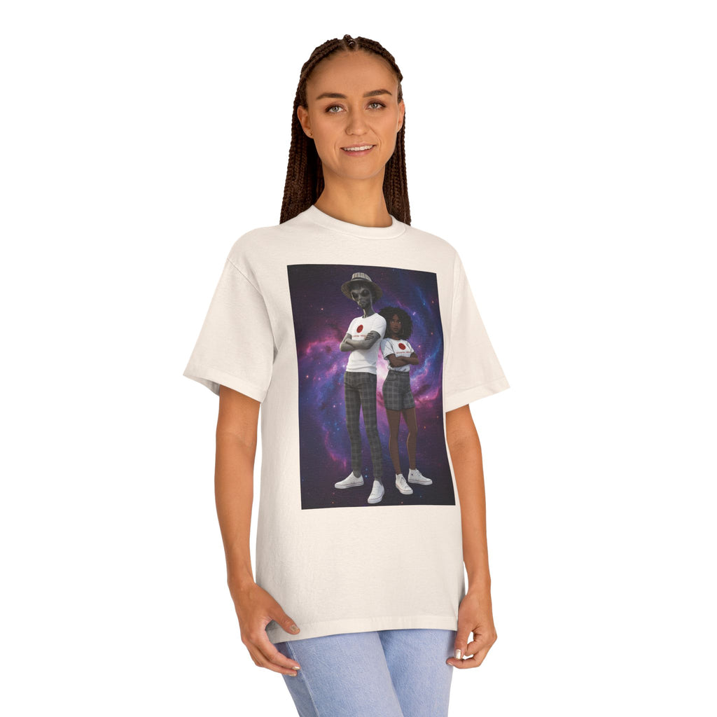 Eccentric Trendz dapper d & nova Minimal Graphic Tee