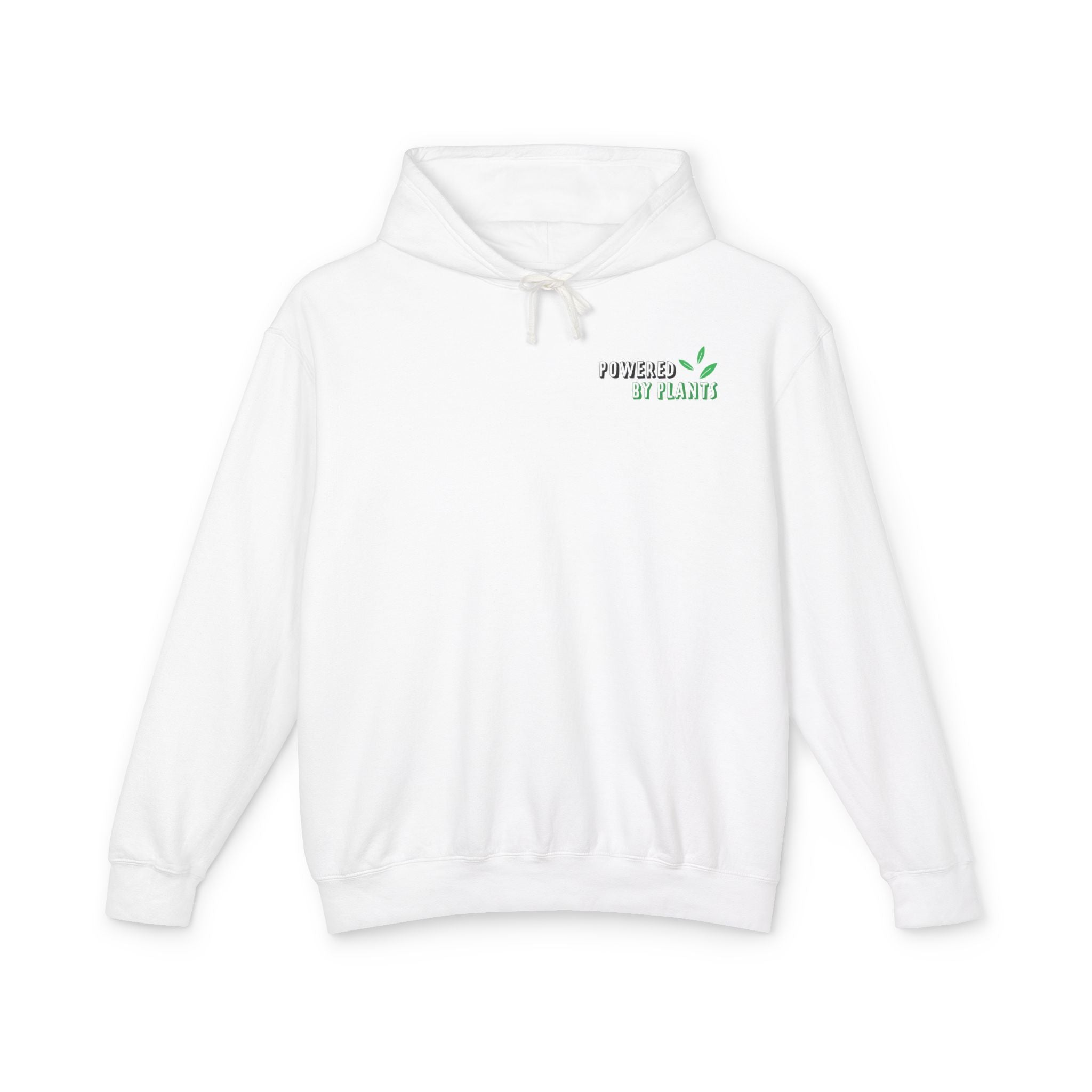 Eccentric Trendz Powered by Plants Hoodie Graphic Hoodie