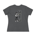 Eccentric Trendz Ladies' V-Neck CHIC GRAPHIC TEE