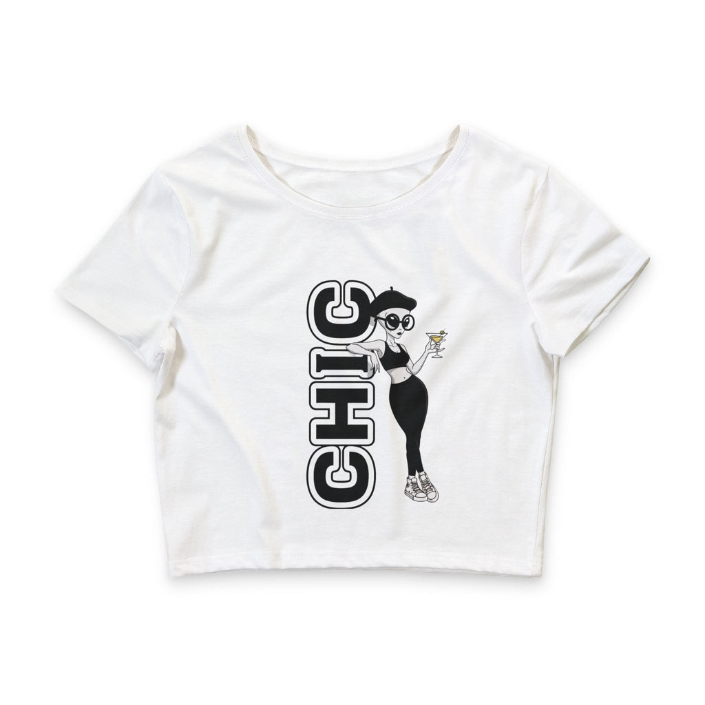 Eccentric Trendz Ladie's CHIC GRAPHIC TEE