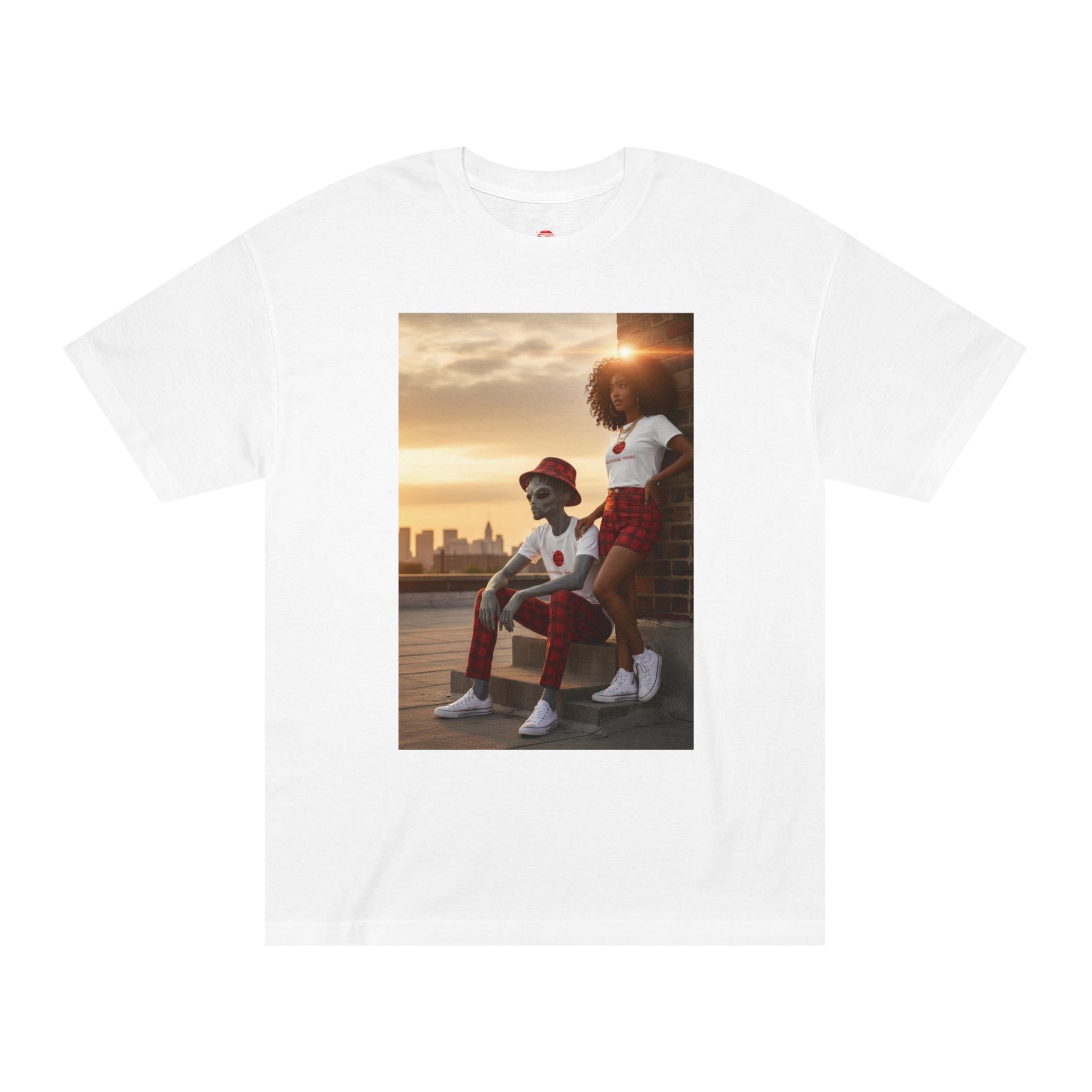 Eccentric Trendz Nova's Love Minimal Graphic Tee