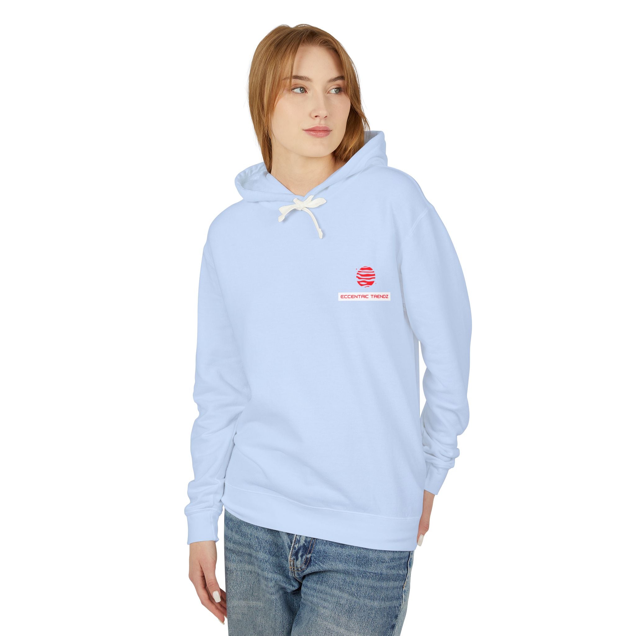 Eccentric Trendz Lightweight Cream Pullover Logo Hoodie