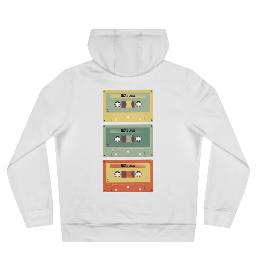 Eccentric Trendz Vibrant Vintage Retro Cassette Tape Hoodie