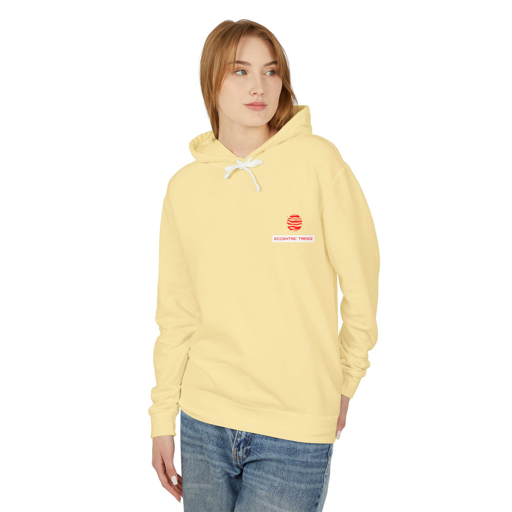Eccentric Trendz Lightweight Cream Pullover Logo Hoodie