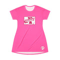 ECCENTRIC TRENDZ NOVA'S MINIMALISTIC DRESS ( MAGENTA )