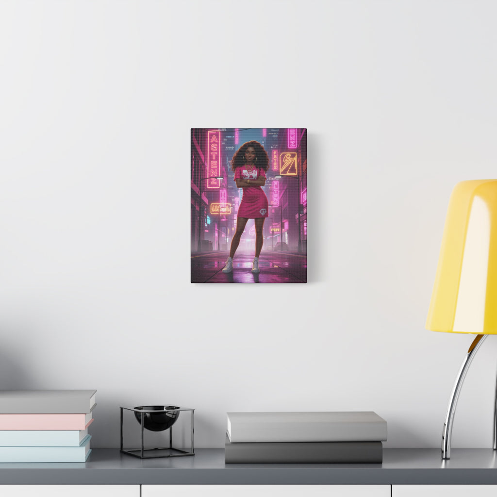 ECCENTRIC TRENDZ - NOVAS PINK DRESS ( NEON CITY )