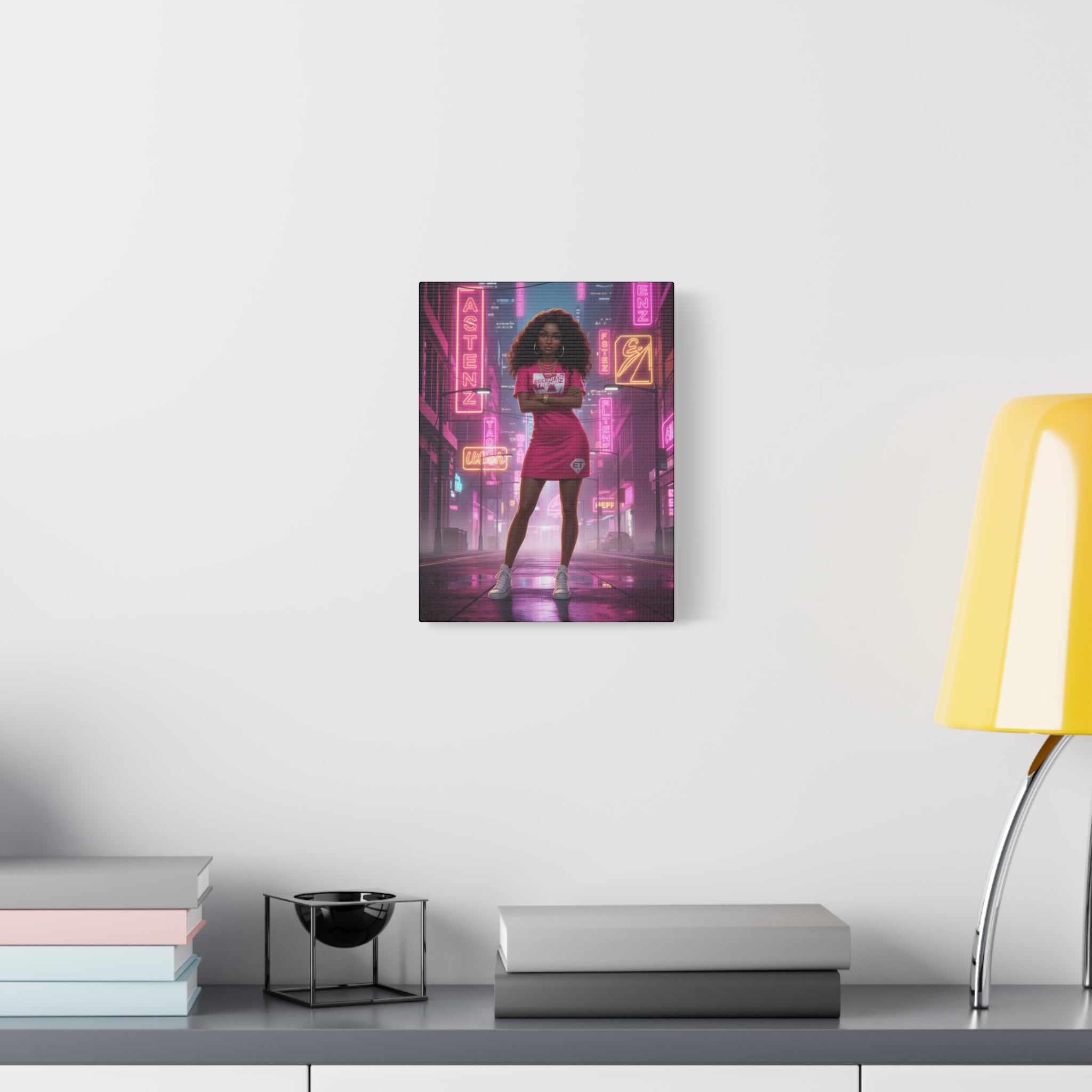 ECCENTRIC TRENDZ - NOVAS PINK DRESS ( NEON CITY )