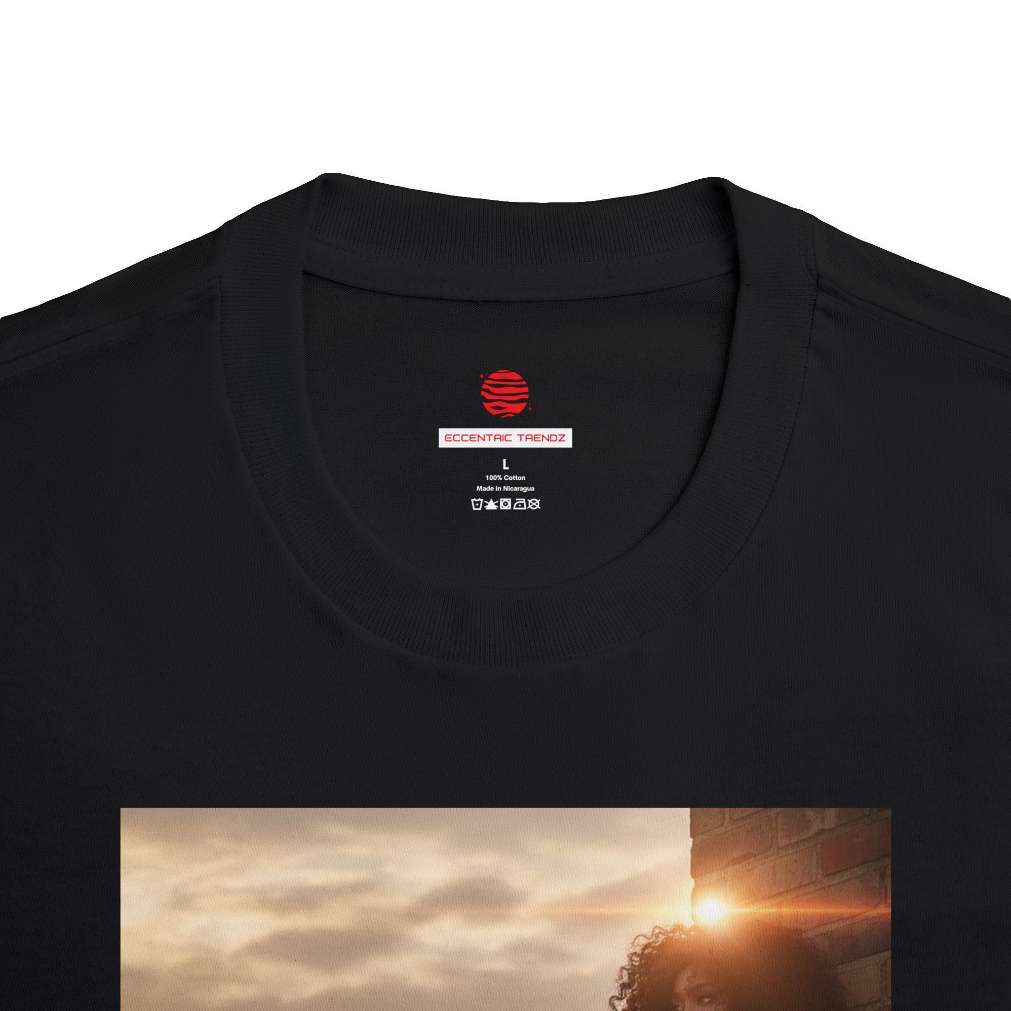 Eccentric Trendz Nova's Love Minimal Graphic Tee
