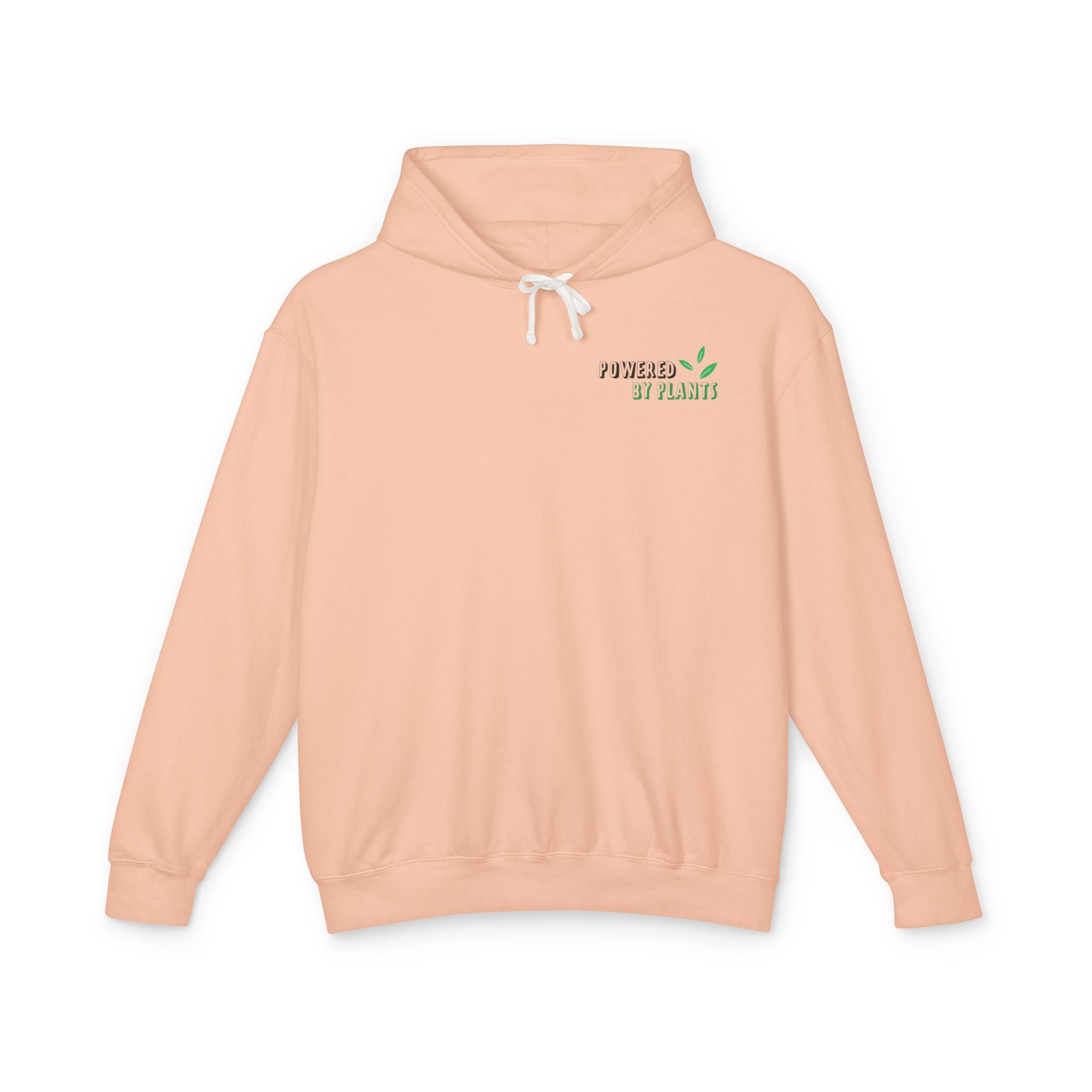 Eccentric Trendz Powered by Plants Hoodie Graphic Hoodie