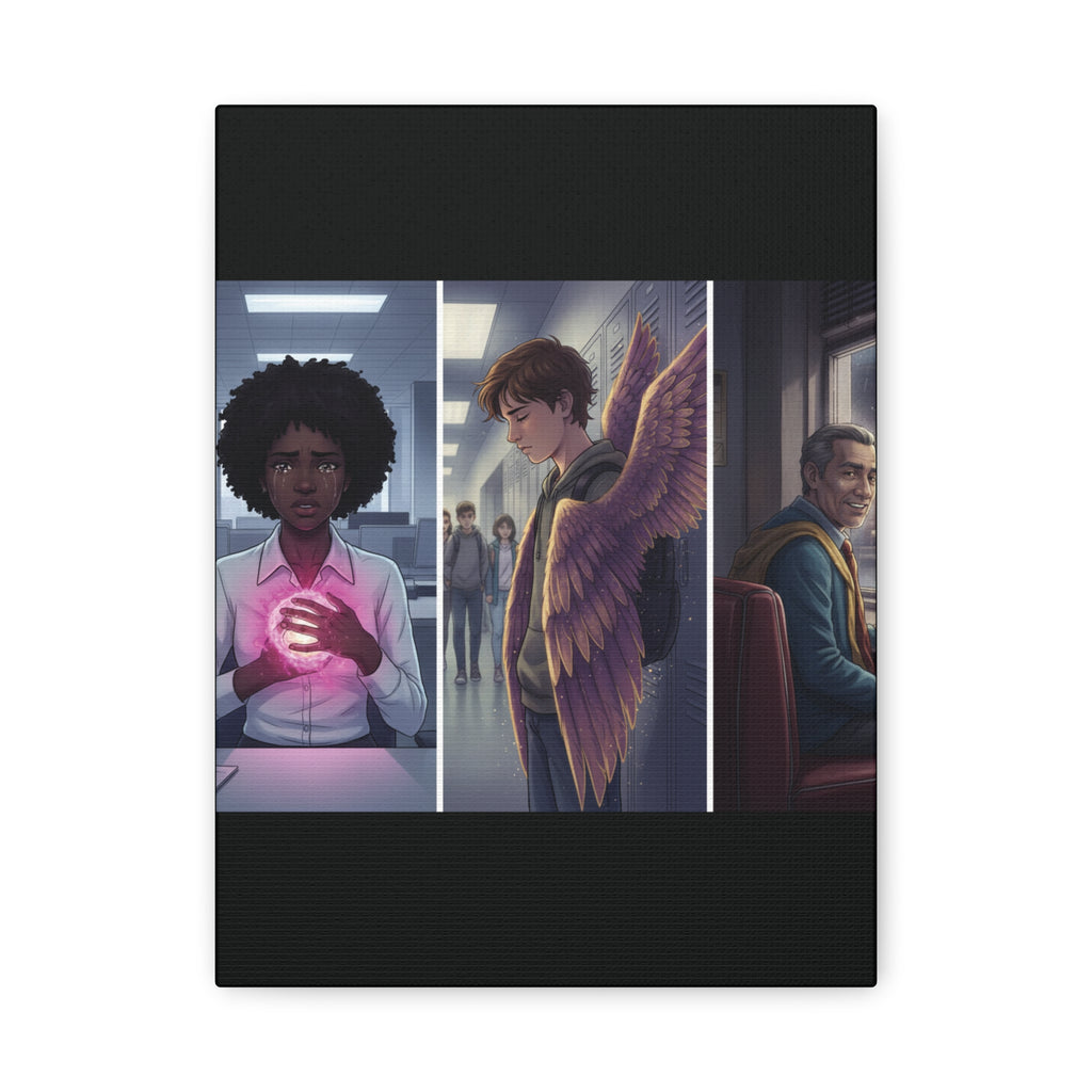 ECCENTRIC TRENDZ - TRIPTYCH HIDDEN ONES DIMMING THEIR LIGHT