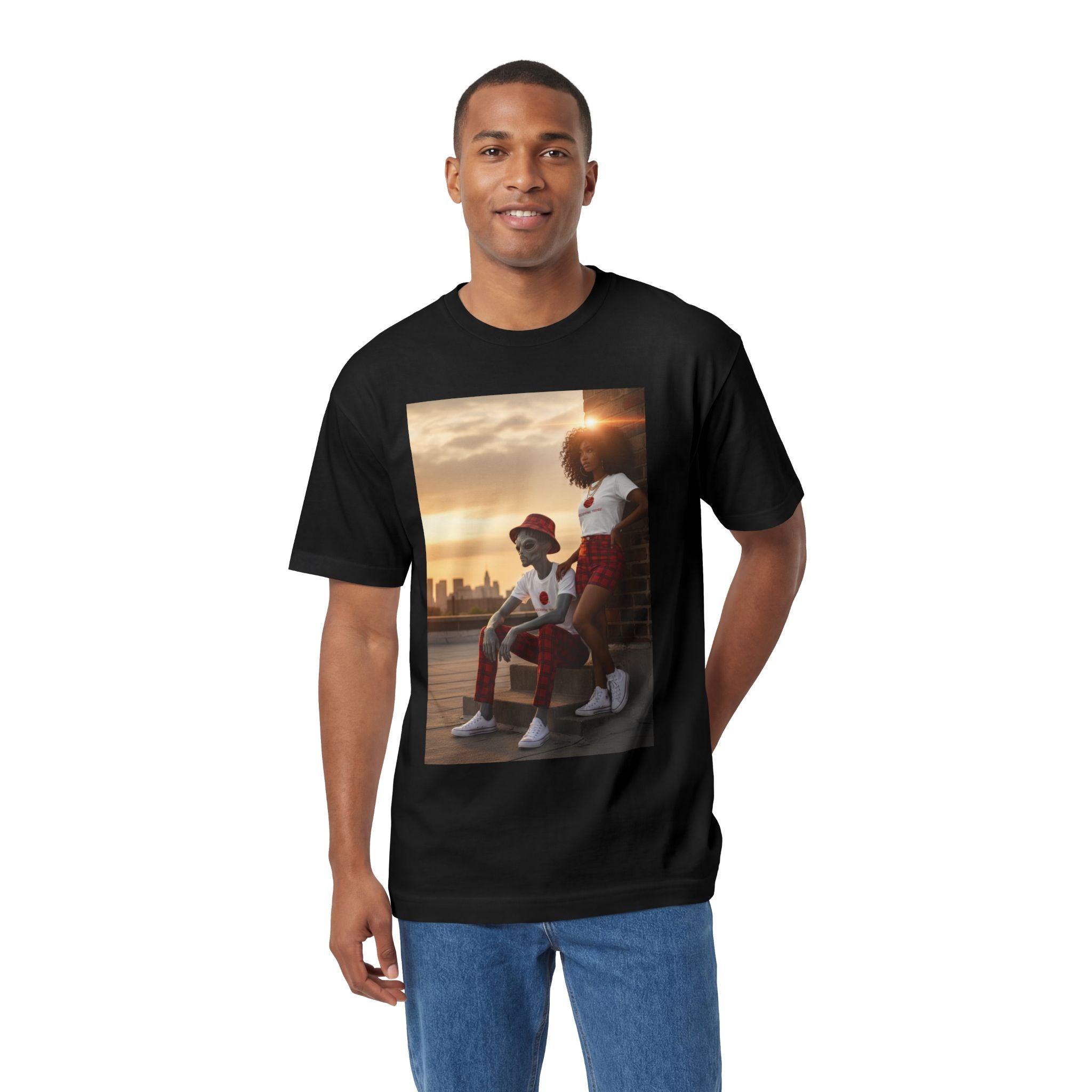 Eccentric Trendz Nova's Love Minimal Graphic Tee
