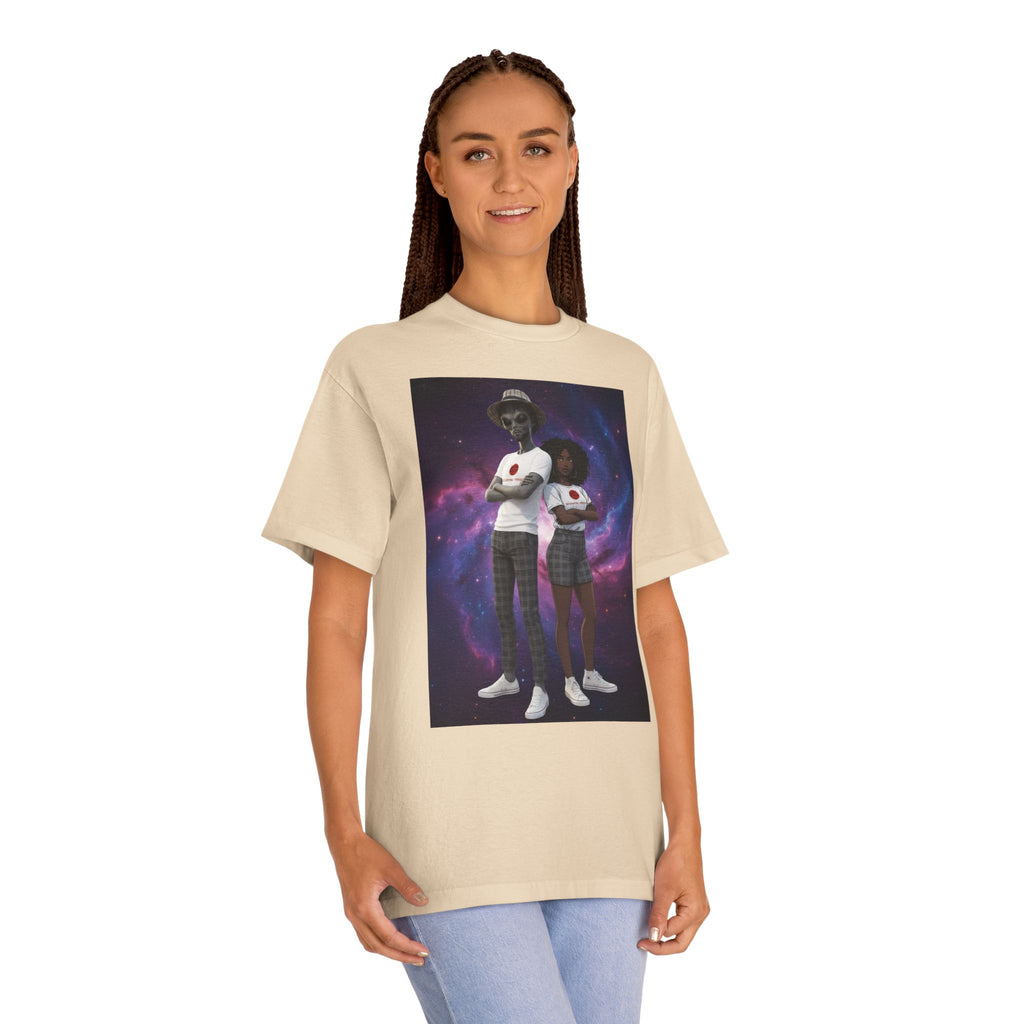 Eccentric Trendz dapper d & nova Minimal Graphic Tee