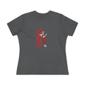Eccentric Trendz Ladies' Minimal Red "CHIC" Graphic Tee
