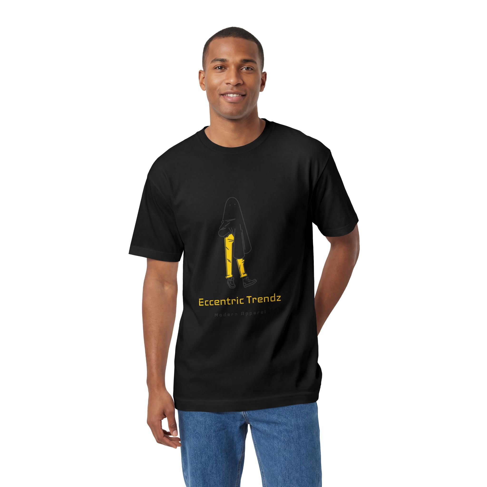 Eccentric Trendz Minimal Ghost Character Unisex Soft style Tee