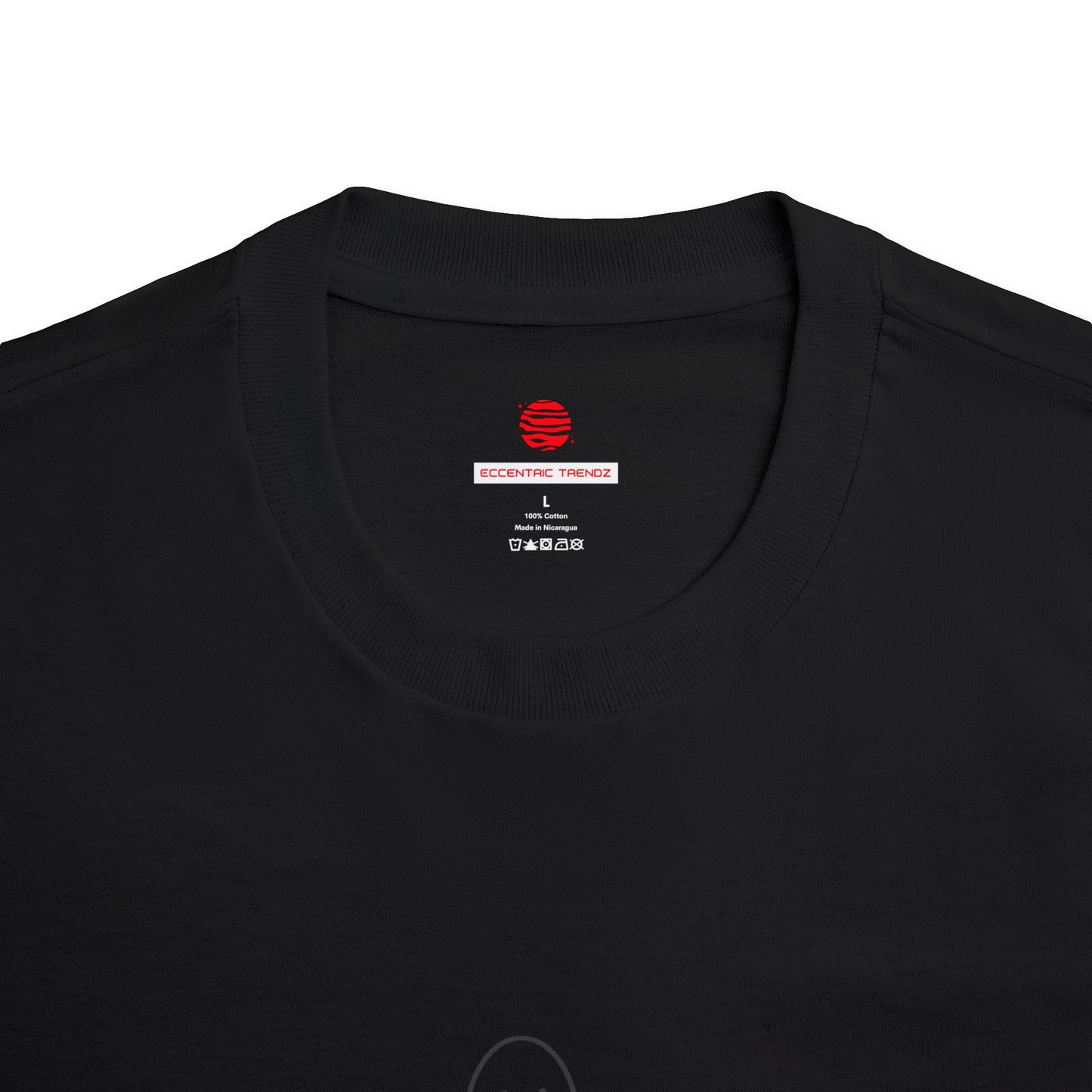 Eccentric Trendz Minimal Ghost Character Unisex Soft style Tee
