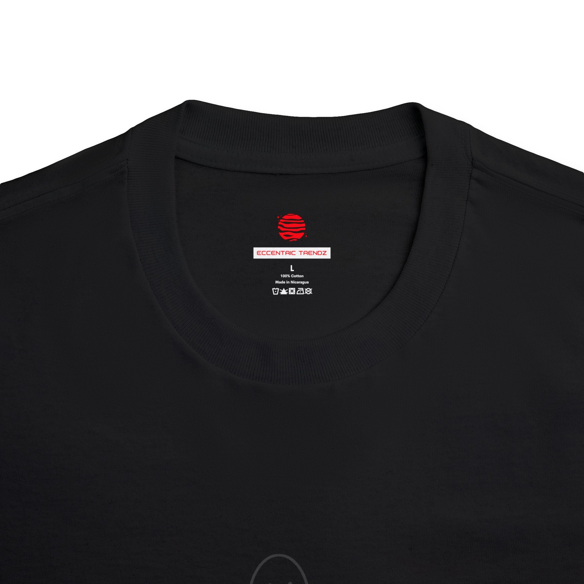Eccentric Trendz Minimal Ghost Character Unisex Soft style Tee