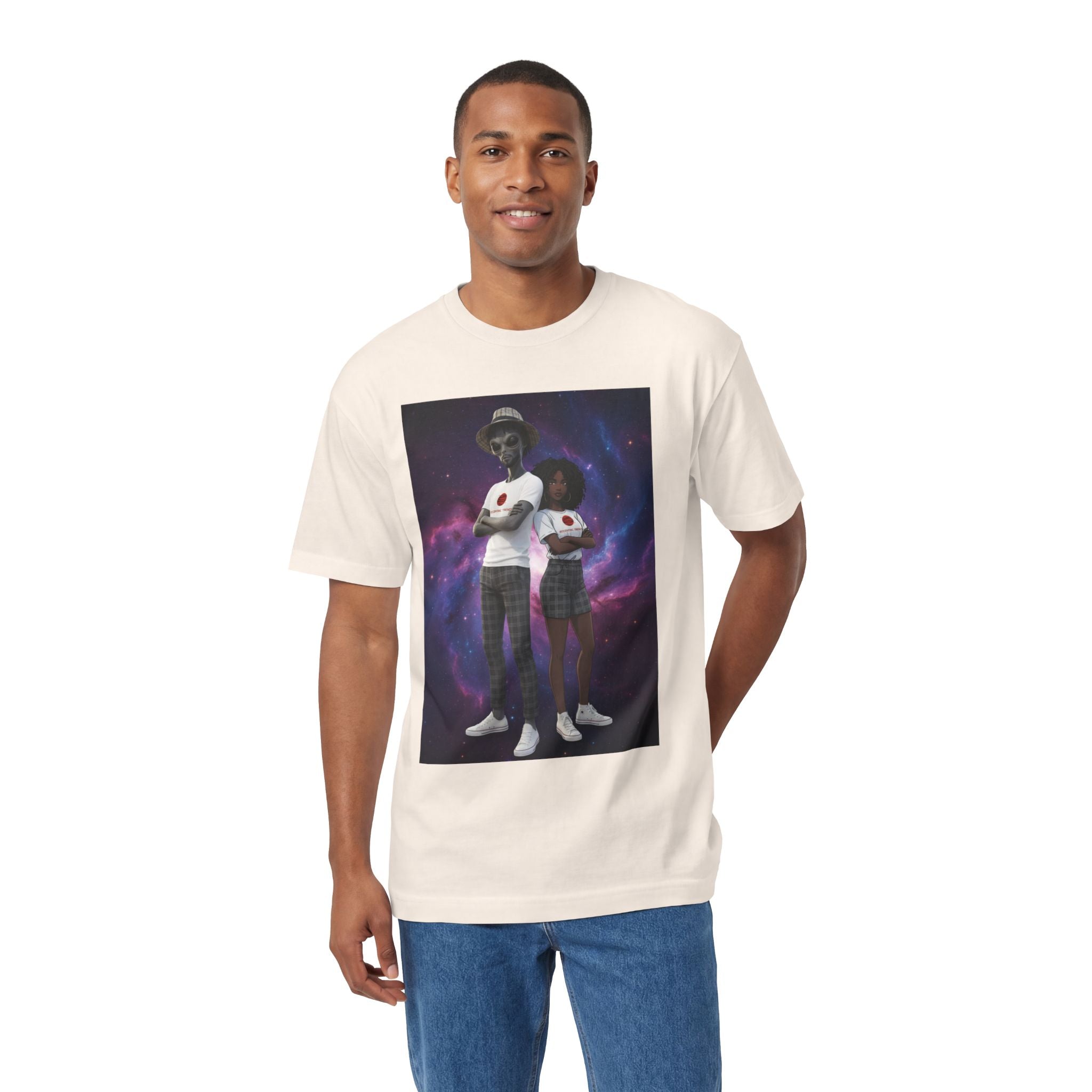 Eccentric Trendz dapper d & nova Minimal Graphic Tee