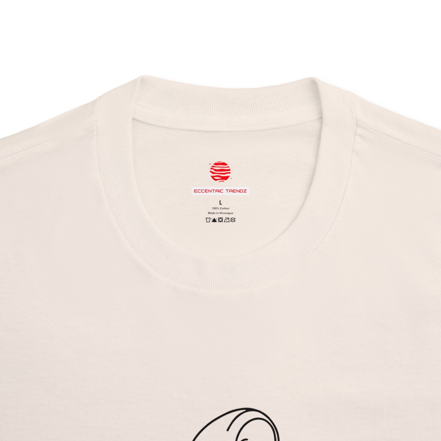 Eccentric Trendz Alien Skater Graphic Tee — Minimalist Skateboard design