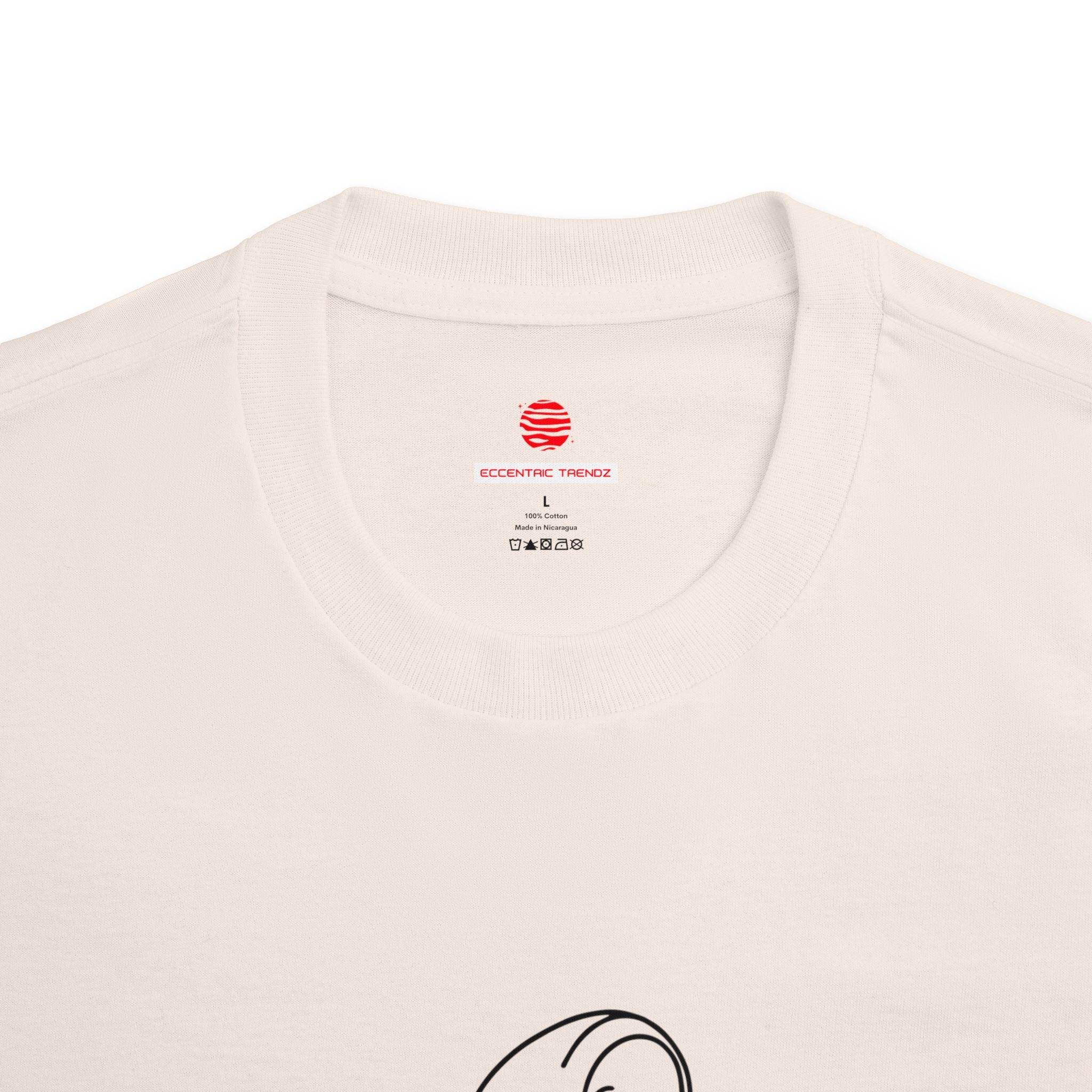 Eccentric Trendz Alien Skater Graphic Tee — Minimalist Skateboard design