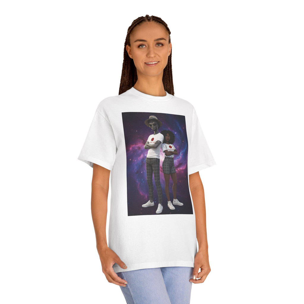 Eccentric Trendz dapper d & nova Minimal Graphic Tee