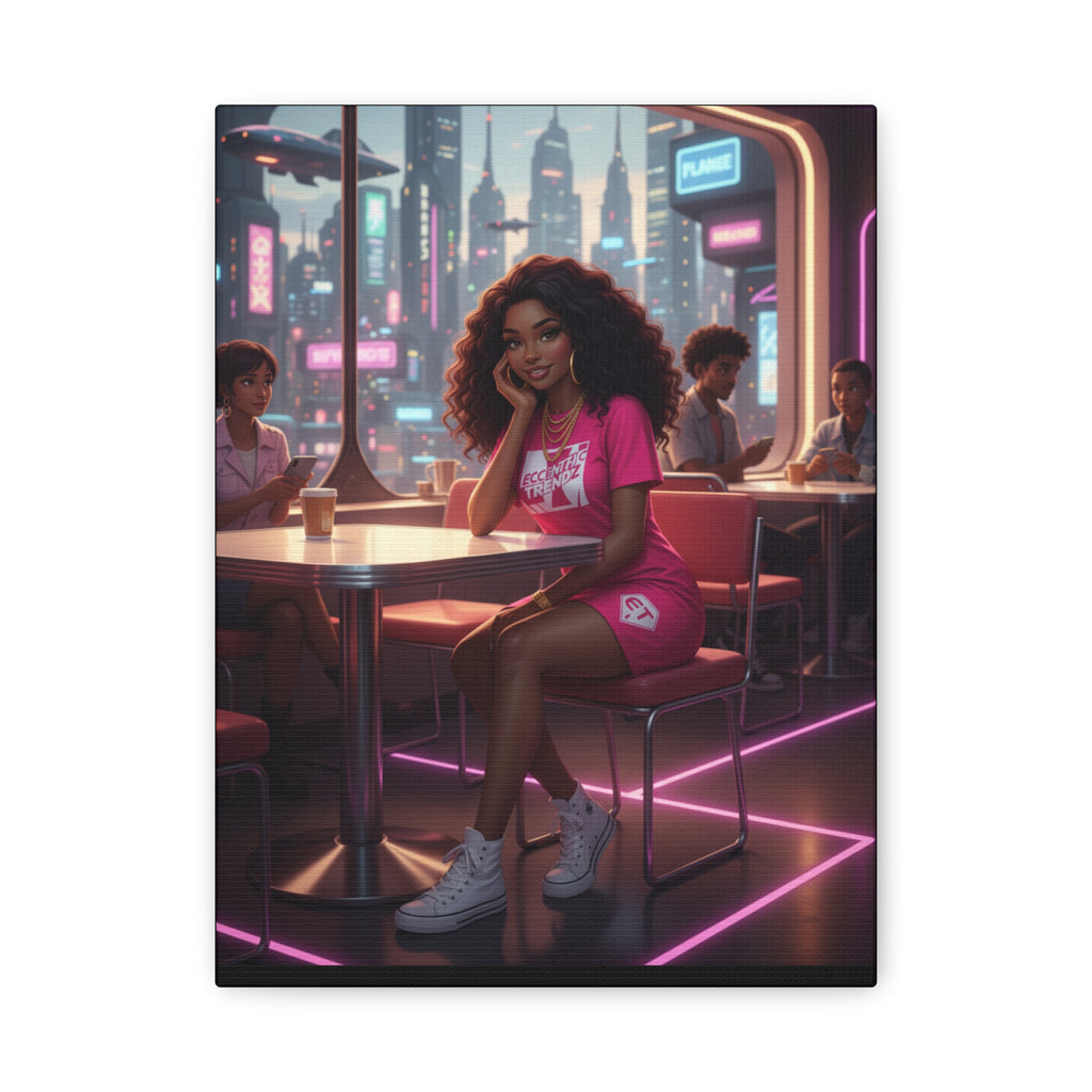 ECCENTRIC TRENDZ - NOVAS PINK DRESS ( PLANET TRENDZ CAFE )