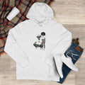 Eccentric Trendz Minimalist Dapper D & Nova Chill Design Graphic Hoodie