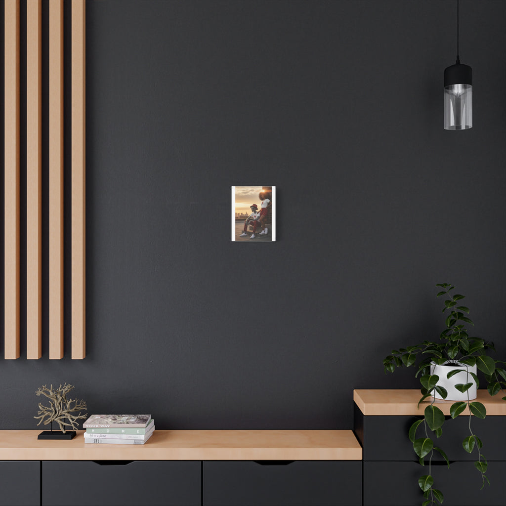 Eccentric Trendz Modern Minimal Dapper D & Nova Wall Art