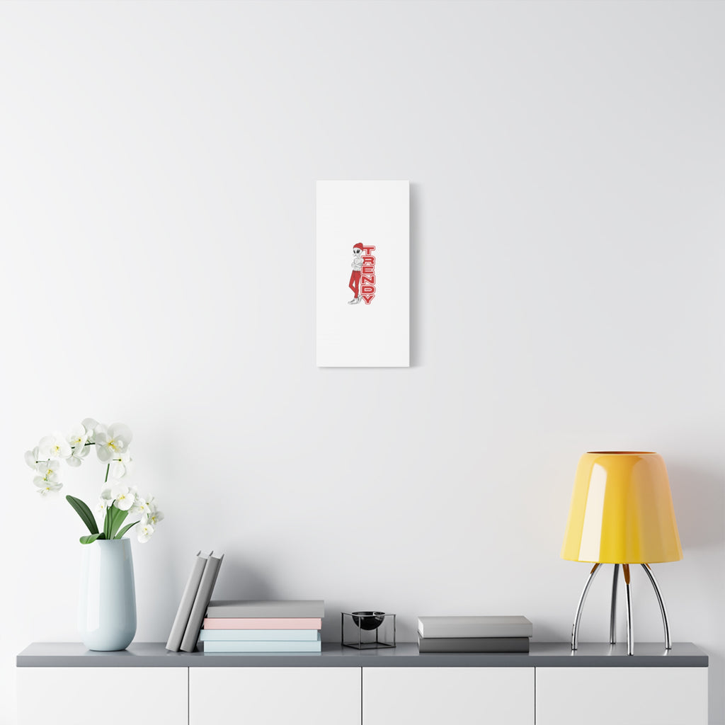 Eccentric Trendz Red Trendy Minimal Wall Art