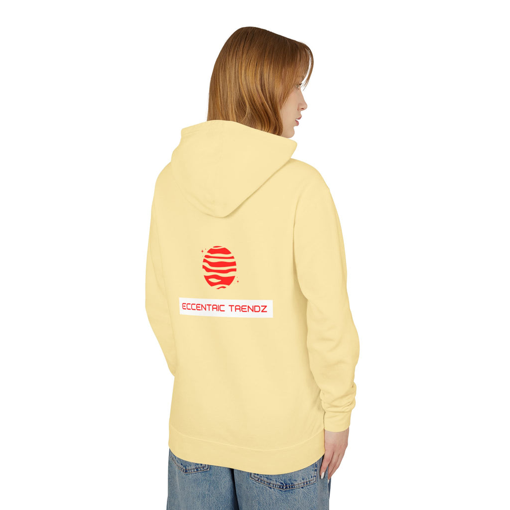 Eccentric Trendz Lightweight Cream Pullover Logo Hoodie