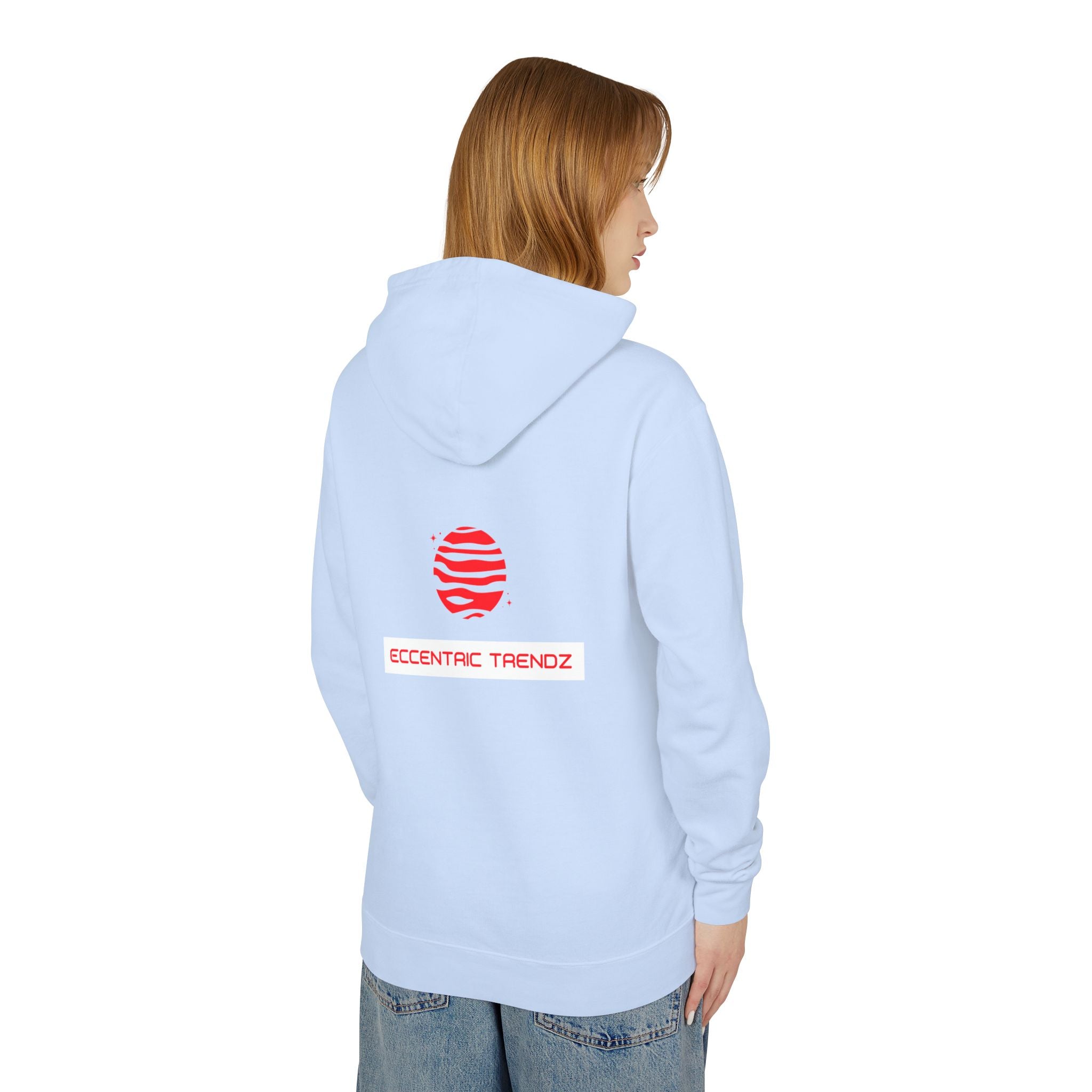 Eccentric Trendz Lightweight Cream Pullover Logo Hoodie